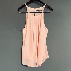 Foreign Exchange Pink Pleated Camisole Women's Medium